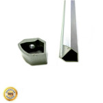 Housing Rigid Aluminium Non-Cover | 1 Meter